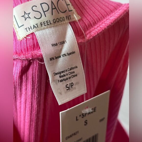 NWTs L*Space Charlie Pant in Bubblegum Size Small - Picture 7 of 8